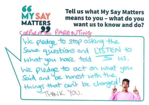 My Say Matters pledge 23