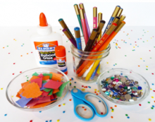 picture of arts and crafts materials