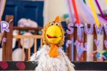 Chickenshed chicken puppet