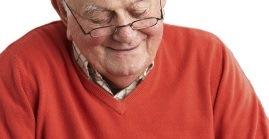 Older male smiling